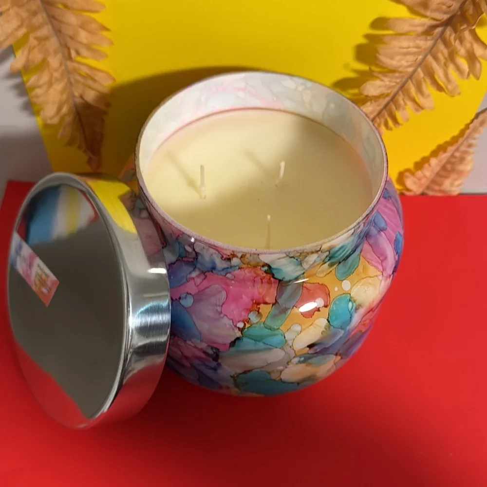 Capri Blue Volcano Candle -Tropical Fruits & Sugared Citrus Candle (48 Oz) - Picture 3 of 9